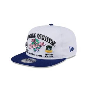 GORRA NEW ERA CAP LOS ANGELES DODGERS VS OAKLAND ATHLETICS MLB CHAMPIONSHIP PIN GOLFER SNAPBACK en STOCK