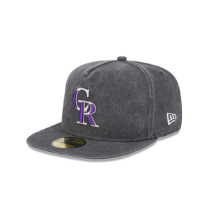 GORRA NEW ERA CAP COLORADO ROCKIES MLB PIGMENT DYE 59FIFTY AF CERRADA en STOCK