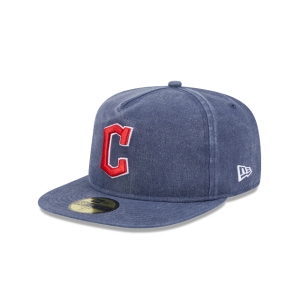 GORRA NEW ERA CAP CLEVELAND GUARDIANS MLB PIGMENT DYE 59FIFTY AF CERRADA en STOCK