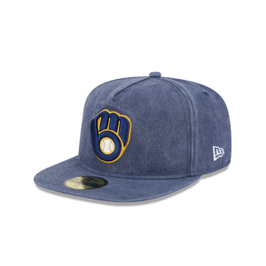 GORRA NEW ERA CAP MILWAUKEE BREWERS MLB PIGMENT DYE 59FIFTY AF CERRADA en STOCK