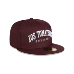 GORRA NEW ERA CAP TOMATEROS DE CULIACáN WORDMARK LAMP TEAM EXCLUSIVE 59FIFTY CERRADA VINO en STOCK