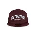 GORRA NEW ERA CAP TOMATEROS DE CULIACáN WORDMARK LAMP TEAM EXCLUSIVE 59FIFTY CERRADA VINO en STOCK