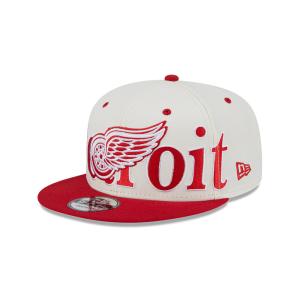 GORRA NEW ERA CAP DETROIT RED WINGS NHL WORDMARK 9FIFTY SNAPBACK en STOCK