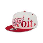 GORRA NEW ERA CAP DETROIT RED WINGS NHL WORDMARK 9FIFTY SNAPBACK en STOCK
