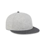 GORRA NEW ERA CAP NEW ERA GRAY MELTON WOOL 59FIFTY RC CERRADA en STOCK