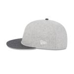 GORRA NEW ERA CAP NEW ERA GRAY MELTON WOOL 59FIFTY RC CERRADA en STOCK