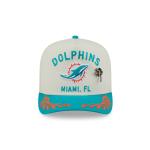 GORRA NEW ERA CAP MIAMI DOLPHINS NFL DRAFT 2025 59FIFTY AF CERRADA BLANCA en STOCK