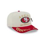 GORRA NEW ERA CAP SAN FRANCISCO 49ERS NFL DRAFT 2025 59FIFTY AF CERRADA BLANCA en STOCK