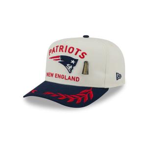 GORRA NEW ERA CAP NEW ENGLAND PATRIOTS NFL DRAFT 2025 59FIFTY AF CERRADA BLANCA en STOCK