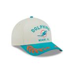 GORRA NEW ERA CAP MIAMI DOLPHINS NFL DRAFT 2025 9FORTY M-CROWN AF SNAPBACK BLANCA en STOCK