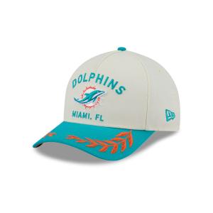 GORRA NEW ERA CAP MIAMI DOLPHINS NFL DRAFT 2025 9FORTY M-CROWN AF SNAPBACK BLANCA en STOCK