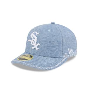 GORRA NEW ERA CAP CHICAGO WHITE SOX MLB HAND STITCHED CHAMBRAY 59FIFTY LP CERRADA en STOCK