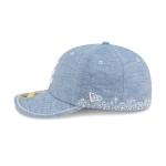 GORRA NEW ERA CAP ATLANTA BRAVES MLB HAND STITCHED CHAMBRAY 59FIFTY LP CERRADA en STOCK