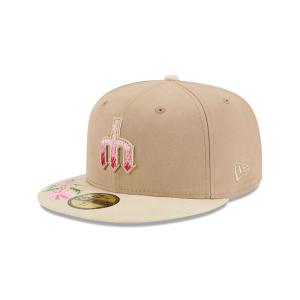 GORRA NEW ERA CAP SEATTLE MARINERS MLB HAND STITCHED FLORAL 59FIFTY CERRADA en STOCK
