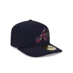 GORRA NEW ERA CAP ATLANTA BRAVES MLB STAINED GLASS 59FIFTY AF CERRADA en STOCK