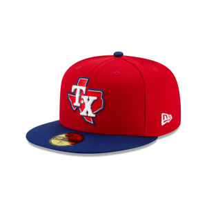 GORRA NEW ERA CAP TEXAS RANGERS AUTHENTIC COLLECTION 59FIFTY CERRADA en STOCK