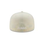 GORRA NEW ERA CAP PUMAS WHITE ON WHITE 59FIFTY CERRADA en STOCK