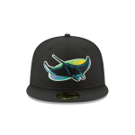 GORRA NEW ERA CAP TAMPA BAY RAYS MLB COOPERSTOWN WOOL FITTED 59FIFTY CERRADA en STOCK