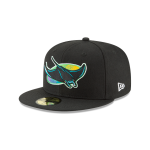 GORRA NEW ERA CAP TAMPA BAY RAYS MLB COOPERSTOWN WOOL FITTED 59FIFTY CERRADA en STOCK