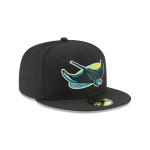 GORRA NEW ERA CAP TAMPA BAY RAYS MLB COOPERSTOWN WOOL FITTED 59FIFTY CERRADA en STOCK