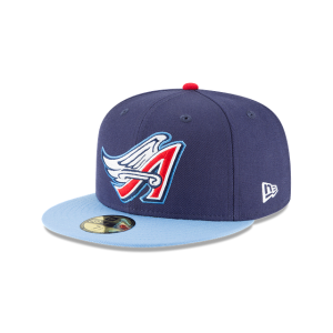 GORRA NEW ERA CAP LOS ANGELES ANGELS MLB COOPERSTOWN WOOL FITTED 59FIFTY CERRADA en STOCK