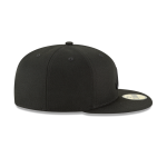 GORRA NEW ERA CAP ATLANTA BRAVES BLACK ON BLACK 59FIFTY CERRADA en STOCK