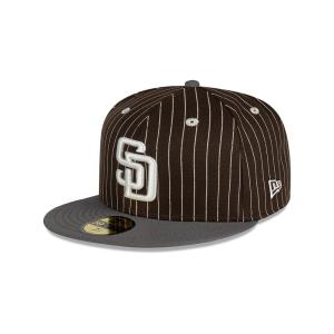 GORRA NEW ERA CAP SAN DIEGO PADRES MLB STRIPE 59FIFTY CERRADA en STOCK
