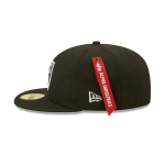 GORRA NEW ERA CAP ALPHA INDUSTRIES X LAS VEGAS RAIDERS NFL 59FIFTY CERRADA en STOCK