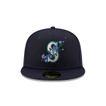 GORRA NEW ERA CAP SEATTLE MARINERS MLB SIDE PATCH BLOOM 59FIFTY CERRADA en STOCK