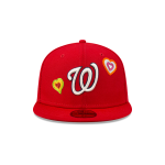 GORRA NEW ERA CAP WASHINGTON NATIONALS MLB CHAIN STITCH HEART 59FIFTY CERRADA en STOCK