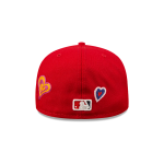 GORRA NEW ERA CAP WASHINGTON NATIONALS MLB CHAIN STITCH HEART 59FIFTY CERRADA en STOCK