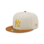 GORRA NEW ERA CAP NEW YORK YANKEES MLB CORDUROY VISOR 59FIFTY CERRADA en STOCK