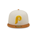 GORRA NEW ERA CAP PHILADELPHIA PHILLIES MLB CORDUROY VISOR 59FIFTY CERRADA en STOCK