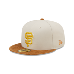 GORRA NEW ERA CAP SAN FRANCISCO GIANTS MLB CORDUROY VISOR 59FIFTY CERRADA en STOCK