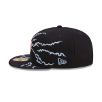 GORRA NEW ERA CAP HOUSTON ASTROS MLB ELECTRIFY 59FIFTY CERRADA en STOCK