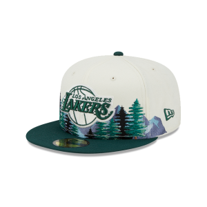 GORRA NEW ERA CAP LOS ANGELES LAKERS OUTDOOR 59FIFTY CERRADA en STOCK