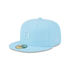 GORRA NEW ERA CAP DETROIT TIGERS MLB COLORPACK 59FIFTY CERRADA AZUL en STOCK