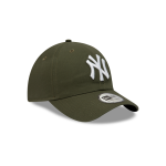 GORRA NEW ERA CAP NEW YORK YANKEES MLB LEAGUE ESSENTIALS 9TWENTY STRAPBACK VERDE en STOCK