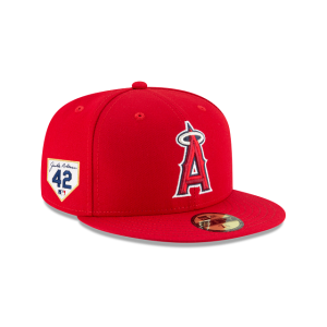 GORRA NEW ERA CAP LOS ANGELES ANGELS MLB JACKIE ROBINSON DAY 2023 59FIFTY CERRADA en STOCK