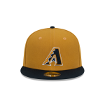 GORRA NEW ERA CAP ARIZONA DIAMONDBACKS MLB VINTAGE GOLD 59FIFTY CERRADA en STOCK