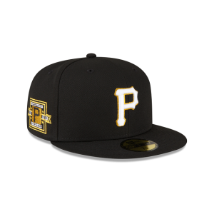 GORRA NEW ERA CAP PITTSBURGH PIRATES MLB METALLIC LOGO 59FIFTY CERRADA en STOCK