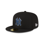 GORRA NEW ERA CAP NEW YORK YANKEES MLB METALLIC LOGO 59FIFTY CERRADA en STOCK