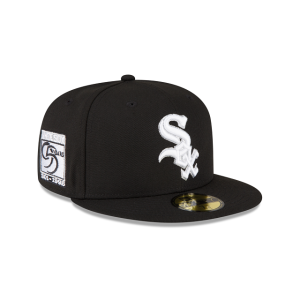 GORRA NEW ERA CAP CHICAGO WHITE SOX MLB METALLIC LOGO 59FIFTY CERRADA en STOCK
