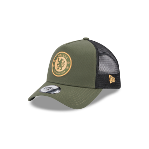 GORRA NEW ERA CAP CHELSEA FC  9FORTY AF TRUCKER SNAPBACK VERDE en STOCK