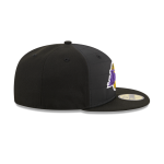 GORRA NEW ERA CAP LOS ANGELES LAKERS NBA LIFT PASS 59FIFTY CERRADA en STOCK
