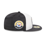 GORRA NEW ERA CAP PITTSBURGH STEELERS NFL SATIN 59FIFTY CERRADA en STOCK