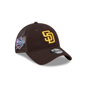 GORRA NEW ERA CAP SAN DIEGO PADRES MLB DISTINCT 9TWENTY TRUCKER SNAPBACK en STOCK