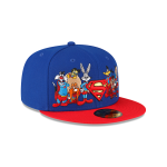 GORRA NEW ERA CAP LOONEY TUNES X SUPERMAN WB 100TH YEAR LOONEY TUNES X SUPERHERO 59FIFTY CERRADA AZUL en STOCK