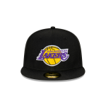 GORRA NEW ERA CAP LOS ANGELES LAKERS NBA SIDE PATCH 59FIFTY CERRADA en STOCK