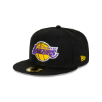 GORRA NEW ERA CAP LOS ANGELES LAKERS NBA SIDE PATCH 59FIFTY CERRADA en STOCK
